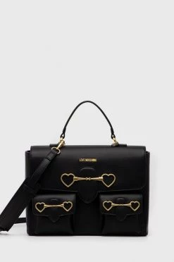 Γυναικεία Τσάντες χιαστί Τσάντα Love Moschino μαύρο