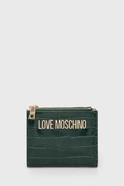 Γυναικεία Πορτοφόλια Πορτοφόλι Love Moschino πράσινο