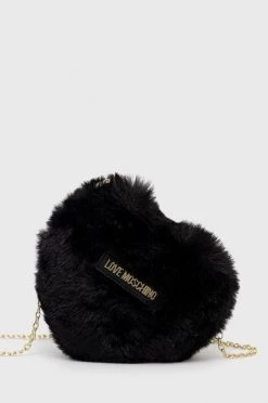 Γυναικεία Τσάντες χειρός Τσάντα συμπλέκτη Love Moschino μαύρο