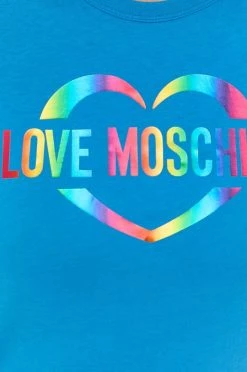 Γυναικεία Κοντομάνικο Βαμβακερό μπλουζάκι Love Moschino χάλυβα μπλε 9 Γυναικεία Κοντομάνικο Βαμβακερό μπλουζάκι Love Moschino χάλυβα μπλε -Love Moschino Κατάστημα unnamed file 3035