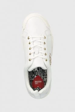 Γυναικεία Sneakers Δερμάτινα αθλητικά παπούτσια Love Moschino άσπρο -Love Moschino Κατάστημα unnamed file 3049