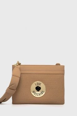 Γυναικεία Τσάντες χιαστί Τσάντα Love Moschino μπεζ