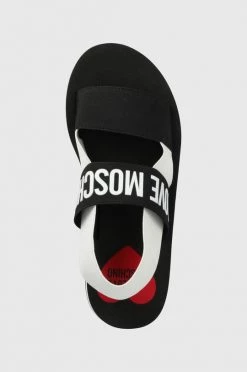 Γυναικεία Σανδάλια Love Moschino χρώμα: μαύρο -Love Moschino Κατάστημα unnamed file 3096