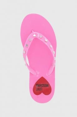 Γυναικεία Δίχαλο Σαγιονάρες Love Moschino χρώμα: ροζ -Love Moschino Κατάστημα unnamed file 3111
