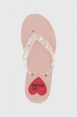 Γυναικεία Δίχαλο Σαγιονάρες Love Moschino χρώμα: διάφανο -Love Moschino Κατάστημα unnamed file 3116