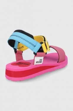 Γυναικεία Σανδάλια Love Moschino χρώμα: ροζ -Love Moschino Κατάστημα unnamed file 3125