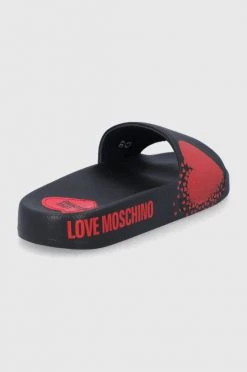 Γυναικεία Σαγιονάρες Love Moschino - Παντόφλες Love Moschino - Παντόφλες μαύρο -Love Moschino Κατάστημα unnamed file 3153