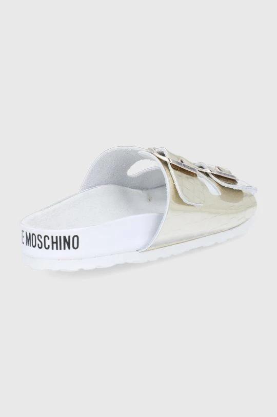 Γυναικεία Σαγιονάρες Παντόφλες Love Moschino χρώμα: χρυσαφί 3 Γυναικεία Σαγιονάρες Παντόφλες Love Moschino χρώμα: χρυσαφί - Image 3
