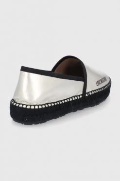 Γυναικεία Εσπαντρίγιες Δερμάτινες εσπαντρίγιες Love Moschino ασημί -Love Moschino Κατάστημα unnamed file 3173