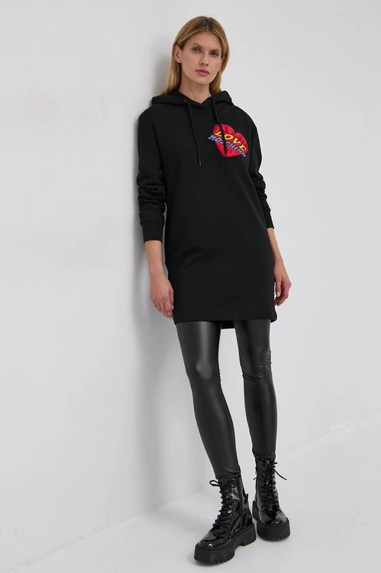 Γυναικεία Φορέματα Φόρεμα Love Moschino μαύρο 2 Γυναικεία Φορέματα Φόρεμα Love Moschino μαύρο - Image 2