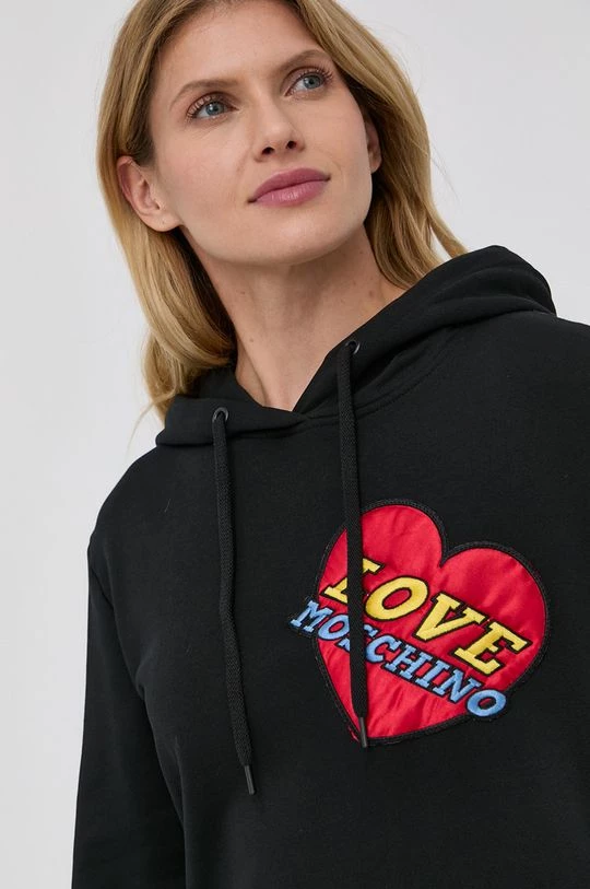 Γυναικεία Φορέματα Φόρεμα Love Moschino μαύρο 4 Γυναικεία Φορέματα Φόρεμα Love Moschino μαύρο - Image 4