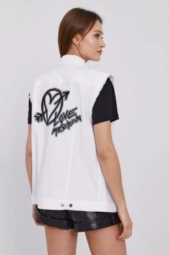 Γυναικεία Γιλέκα Γιλέκο τζιν Love Moschino άσπρο -Love Moschino Κατάστημα unnamed file 3248