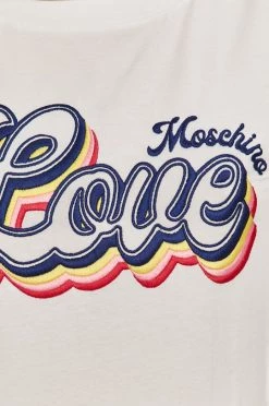 Γυναικεία Κοντομάνικο Μπλουζάκι Love Moschino άσπρο -Love Moschino Κατάστημα unnamed file 3255