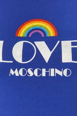 Γυναικεία Κοντομάνικο Love Moschino - Μπλουζάκι μπλε -Love Moschino Κατάστημα unnamed file 3293