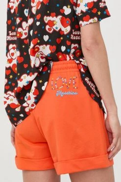 Γυναικεία Σορτς Βαμβακερό σορτσάκι Love Moschino πορτοκαλί, -Love Moschino Κατάστημα unnamed file 3326