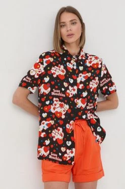 Γυναικεία Σορτς Βαμβακερό σορτσάκι Love Moschino πορτοκαλί, -Love Moschino Κατάστημα unnamed file 3327