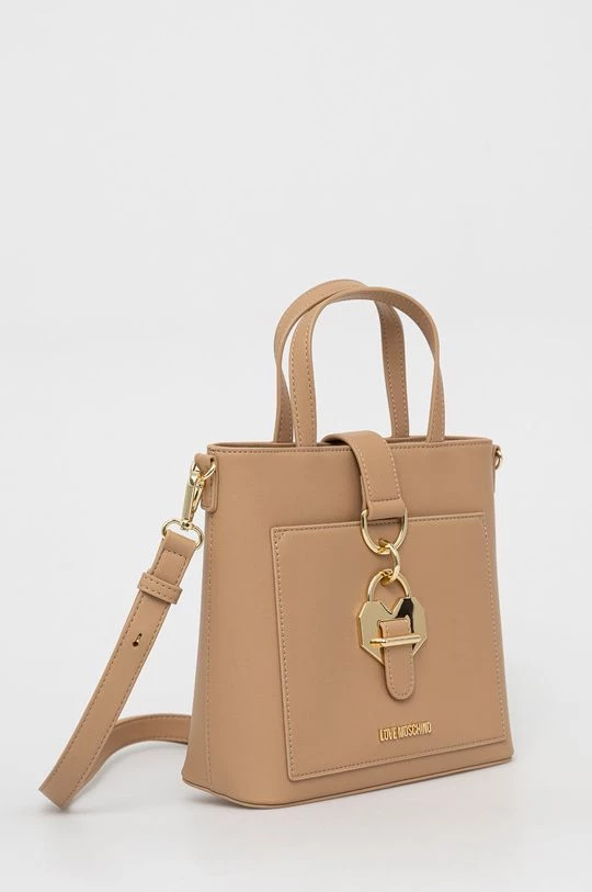 Γυναικεία Τσάντες Shopper και Tote Τσάντα Love Moschino μπεζ 3 Γυναικεία Τσάντες Shopper και Tote Τσάντα Love Moschino μπεζ - Image 3