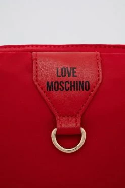 Γυναικεία Τσαντάκια μέσης Τσάντα φάκελος Love Moschino κόκκινο -Love Moschino Κατάστημα unnamed file 3378