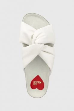 Γυναικεία Σαγιονάρες Παντόφλες Love Moschino χρώμα: άσπρο -Love Moschino Κατάστημα unnamed file 3430