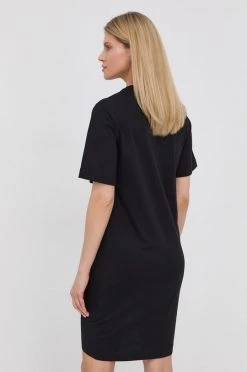 Γυναικεία Φορέματα Βαμβακερό φόρεμα Love Moschino μαύρο, -Love Moschino Κατάστημα unnamed file 3458