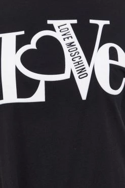 Γυναικεία Φορέματα Βαμβακερό φόρεμα Love Moschino μαύρο, -Love Moschino Κατάστημα unnamed file 3460