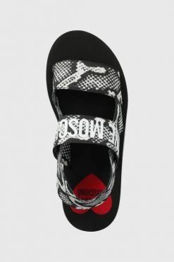 Γυναικεία Σανδάλια Love Moschino χρώμα: μαύρο -Love Moschino Κατάστημα unnamed file 3465