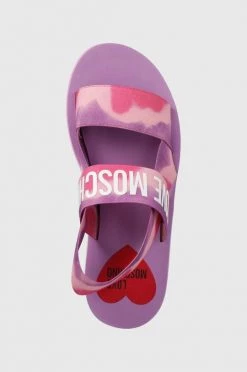 Γυναικεία Σανδάλια Love Moschino χρώμα: ροζ -Love Moschino Κατάστημα unnamed file 3470