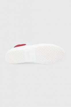 Γυναικεία Ψηλά Δερμάτινα ελαφριά παπούτσια Love Moschino χρώμα: άσπρο -Love Moschino Κατάστημα unnamed file 3476