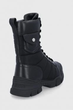 Γυναικεία Μποτάκια εργασίας Love Moschino χρώμα: μαύρο -Love Moschino Κατάστημα unnamed file 350