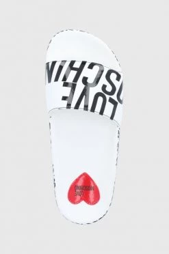 Γυναικεία Σαγιονάρες Love Moschino - Παντόφλες Love Moschino - Παντόφλες λευκό -Love Moschino Κατάστημα unnamed file 3501