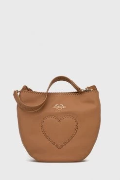 Γυναικεία Τσάντες Shopper και Tote Τσάντα Love Moschino καφέ