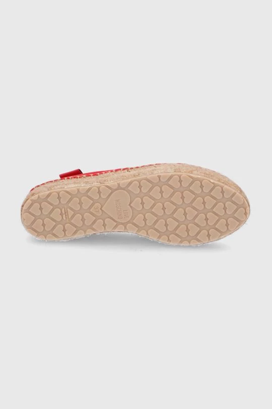 Γυναικεία Εσπαντρίγιες σουέτ Love Moschino κόκκινο 5 Γυναικεία Εσπαντρίγιες σουέτ Love Moschino κόκκινο - Image 5