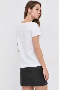 Γυναικεία Κοντομάνικο Μπλουζάκι Love Moschino χρώμα: άσπρο -Love Moschino Κατάστημα unnamed file 3540