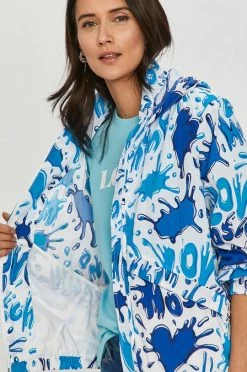 Γυναικεία Κοντά μπουφάν Μπουφάν Love Moschino μπλε -Love Moschino Κατάστημα unnamed file 3554