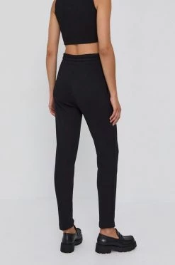 Γυναικεία Παντελόνια φόρμας Παντελόνι Love Moschino χρώμα: μαύρο -Love Moschino Κατάστημα unnamed file 3557