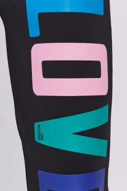 Γυναικεία Παντελόνια φόρμας Παντελόνι Love Moschino χρώμα: μαύρο -Love Moschino Κατάστημα unnamed file 3576