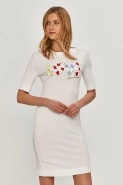 Γυναικεία Φορέματα Φόρεμα Love Moschino άσπρο