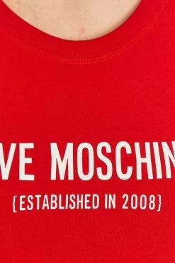 Γυναικεία Κοντομάνικο Love Moschino - Μπλουζάκι κόκκινο -Love Moschino Κατάστημα unnamed file 3600