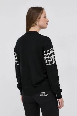 Γυναικεία Χωρίς φερμουάρ Μάλλινο πουλόβερ Love Moschino χρώμα: μαύρο -Love Moschino Κατάστημα unnamed file 3664