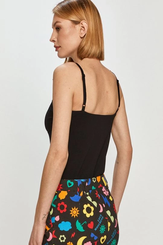 Γυναικεία Αμάνικος Love Moschino - Top μαύρο 3 Γυναικεία Αμάνικος Love Moschino - Top μαύρο - Image 3