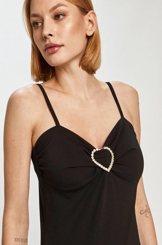 Γυναικεία Αμάνικος Love Moschino - Top μαύρο 5 Γυναικεία Αμάνικος Love Moschino - Top μαύρο - Image 5