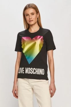 Γυναικεία Κοντομάνικο Love Moschino - Μπλουζάκι μπλε