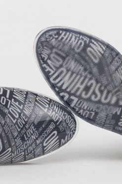 Γυναικεία Γαλότσες Ουέλλινγκτον Love Moschino χρώμα: γκρι -Love Moschino Κατάστημα unnamed file 371