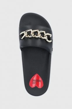 Γυναικεία Σαγιονάρες Love Moschino - Παντόφλες Love Moschino - Παντόφλες μαύρο -Love Moschino Κατάστημα unnamed file 3724