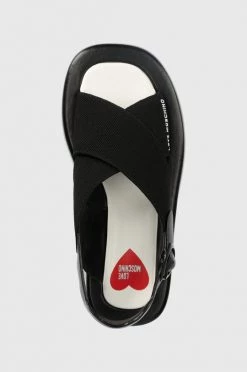 Γυναικεία Σανδάλια Love Moschino χρώμα: μαύρο -Love Moschino Κατάστημα unnamed file 3733