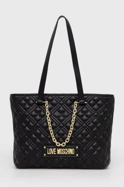 Γυναικεία Τσάντες Shopper και Tote Τσάντα Love Moschino μαύρο