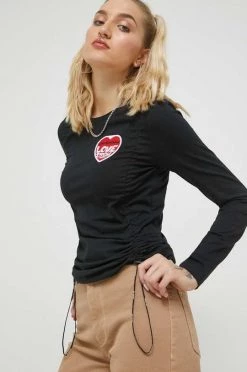 Γυναικεία Μακρυμάνικο Longsleeve Love Moschino μαύρο -Love Moschino Κατάστημα unnamed file 444
