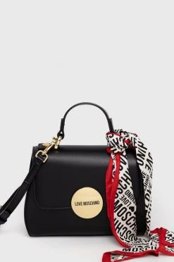 Γυναικεία Τσάντες χιαστί Τσάντα Love Moschino μαύρο