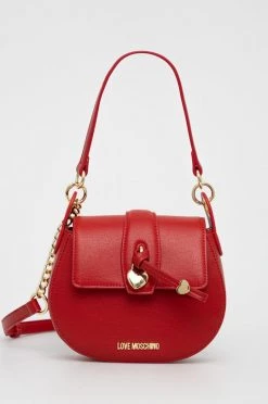 Γυναικεία Τσάντες χιαστί Τσάντα Love Moschino κόκκινο