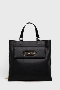 Γυναικεία Τσάντες Shopper και Tote Τσάντα Love Moschino μαύρο